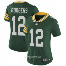 Aaron Rodgers Green Bay Packers Womens Authentic Team Color Green Jersey Bestplayer